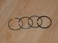 Set of piston rings