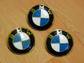 BMW badge, diameter: 60 mm, with mounting bolts on 3 and 9 o'clock, used oringal part from old BMW stock, gold embossings