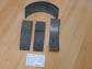 Brake pad half