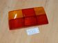 Rear light glass